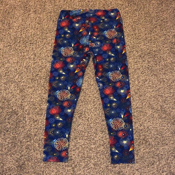 LulA-MERICA! 3 Tall n Curvy Lularoe Leggings! - Picture 5 of 12